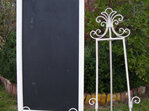 Easels Cream Wrought Iron