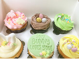 Easter cupcakes bunny box
