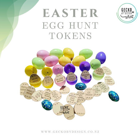 Easter Egg Hunt Tokens (eggs not included)