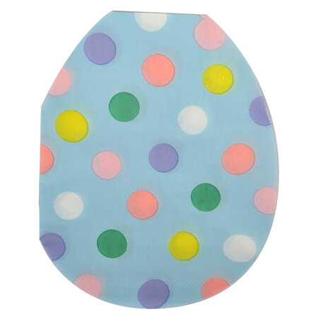 Easter Egg napkins x 16 shaped napkins