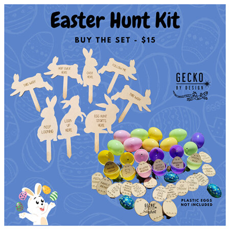 Easter Hunt Kit (signs and tokens