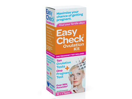 EASYCHECK Ovulation Kit 11pk Orange