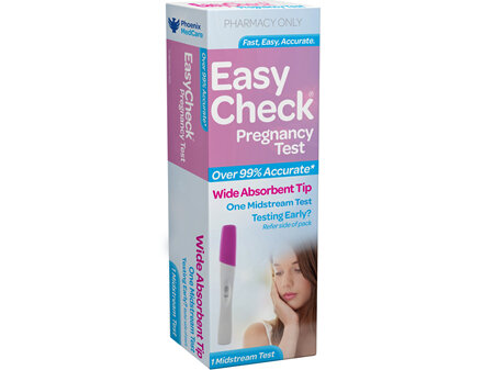 EasyCheck Pregnancy Test 1 Pack