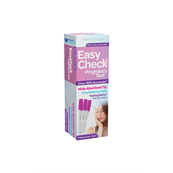 EASYCHECK Pregnancy Test 3 Pack