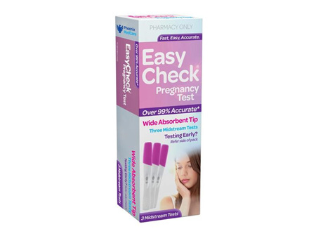 EASYCHECK Pregnancy Test 3pk Purple