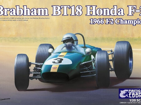 Ebbro 1/20 Brabham BT18 Honda F2 1966 F2 Champion (EBB20022)