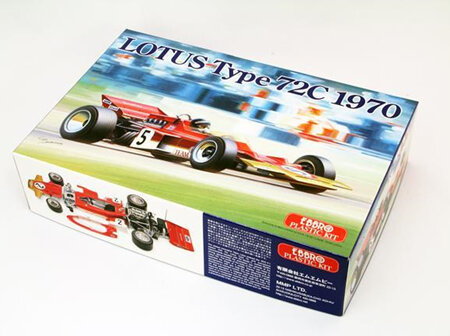 Ebbro 1/20 Team Lotus type 72C (1970) (EBB001)