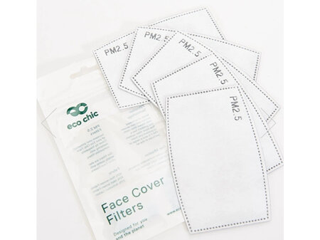 ECO CHIC F/Cover Reusbl Filters 5pk