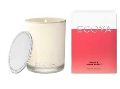 Ecoya Collection.Guava & Lychee Sorbet Candle 400g/14.1oz