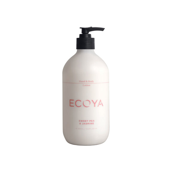 Ecoya Hand & Body Lotion - Sweet Pea & Jasmine 450ml