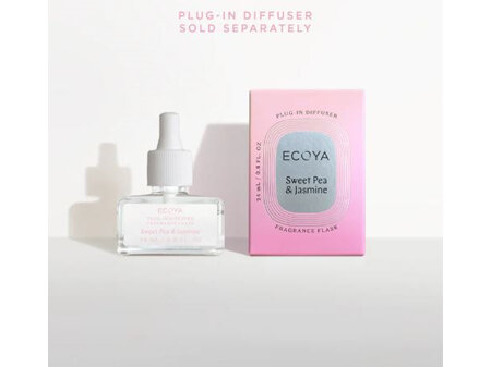 ECOYA Plug-In Diffuser Fragrance Flask: Sweet Pea&Jasmine