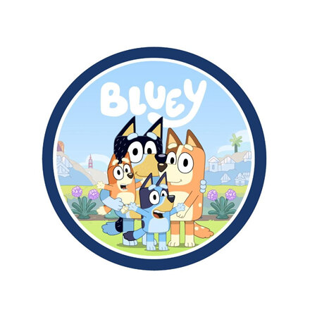 Edible image - bluey