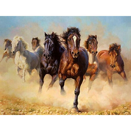 Edible image - herd of horses.