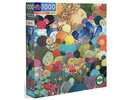 eeBoo 1000 Piece  Jigsaw Puzzle Pebbles