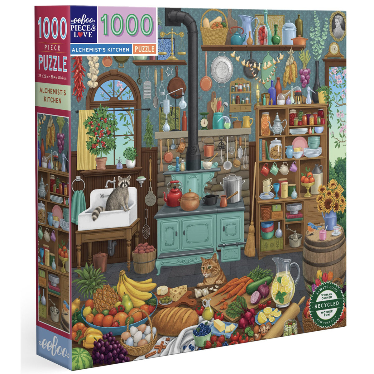 EeBoo Alchemist's Kitchen 1000 Piece Puzzle *NEW!*