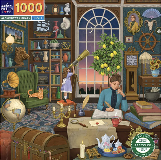 EeBoo Alchemist's Library 1000 Piece Puzzle *NEW 2023*