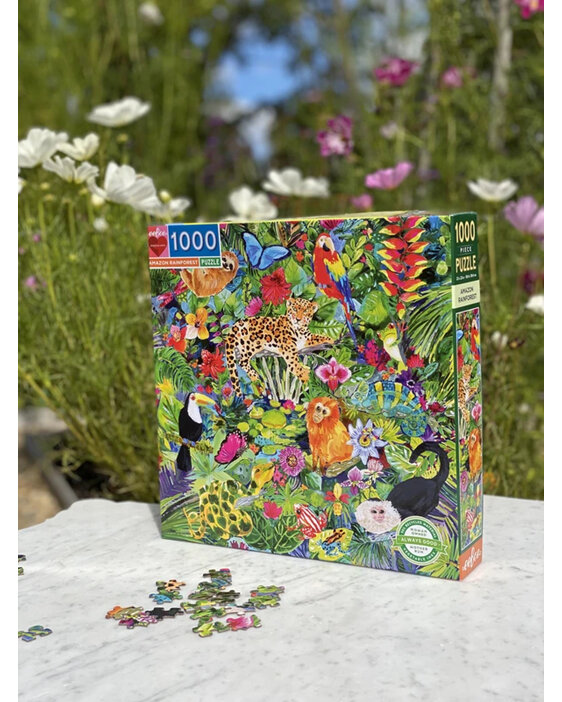 EeBoo amazon rainforest 1000 piece puzzle