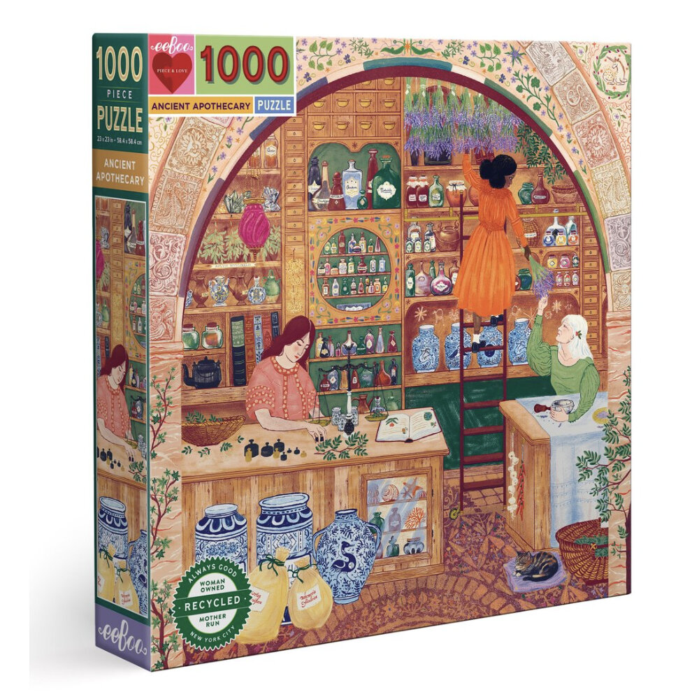 EeBoo Ancient Apothecary 1000 Piece Puzzle
