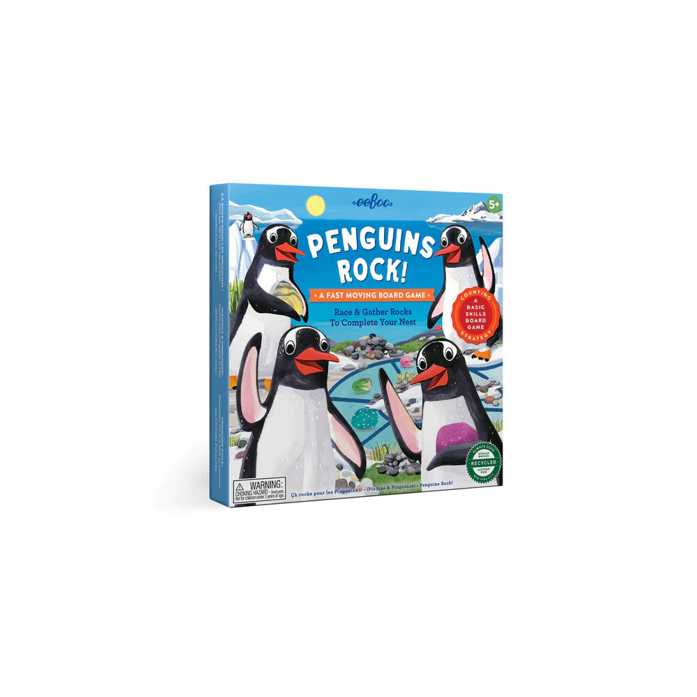 EeBoo Board Game Penguins Rock!