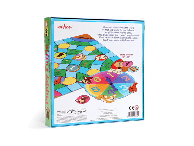 EeBoo Board Game Puppy Fuffle preschool little kids