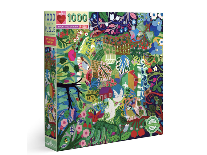 Eeboo Bountiful Garden 1000 Piece Puzzle
