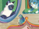 EeBoo Cats in Windows 1000 Piece Puzzle *NEW 2023*