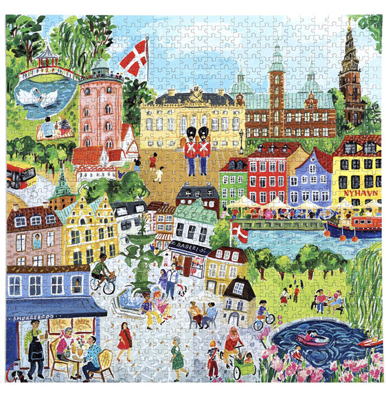 EeBoo Copenhagen 1000 Piece Puzzle