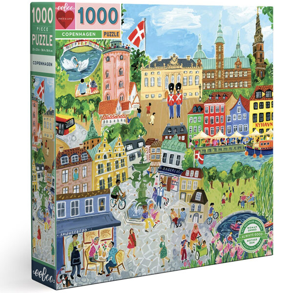 EeBoo Copenhagen 1000 Piece Puzzle *NEW!*
