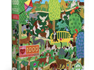 Eeboo Dogs in the Park 1000 Piece Puzzle