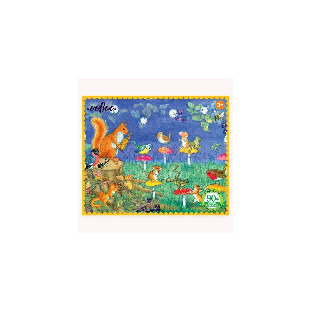EeBoo Firefly Party 36 Piece Mini Puzzle