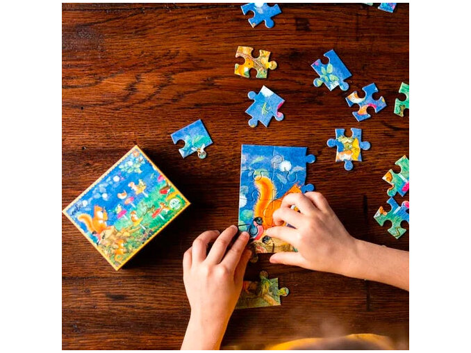 EeBoo Firefly Party 36 Piece Mini Puzzle jigsaw
