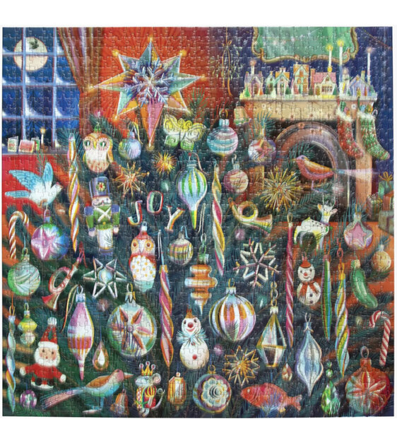 EeBoo Holiday Ornaments 1000 Piece Puzzle NEW Christmas 2023