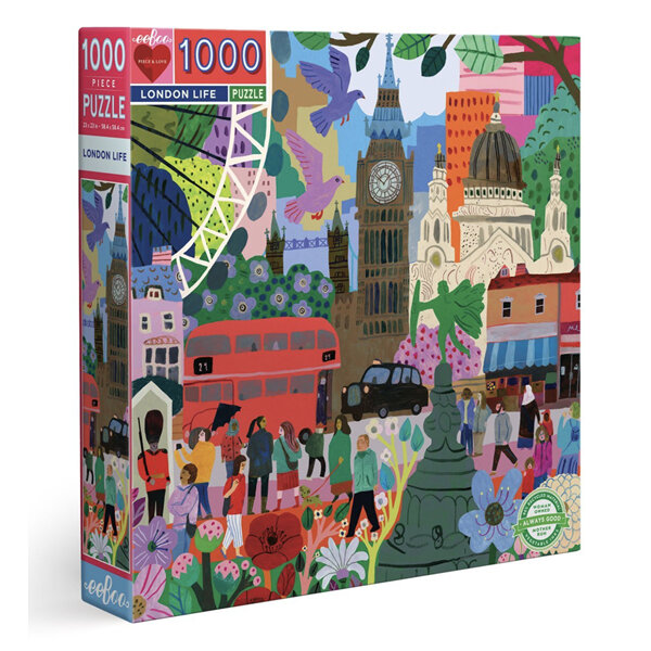Eeboo London Life 1000 Piece Puzzle
