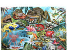 EeBoo Love of Amphibians 100 Piece Puzzle