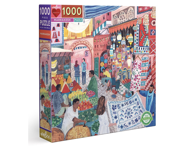 EeBoo Marrakesh Square 1000 Piece Puzzle