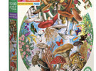 EeBoo Mushrooms & Butterflies 500 Piece Puzzle