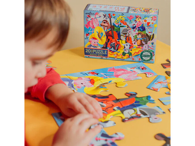 EeBoo Musical Band 20 Piece Puzzle kids