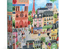 EeBoo Paris in a Day 1000 Piece Rectangle Puzzle