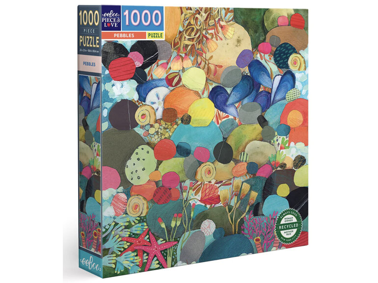 EeBoo Pebbles 1000 Piece Puzzle