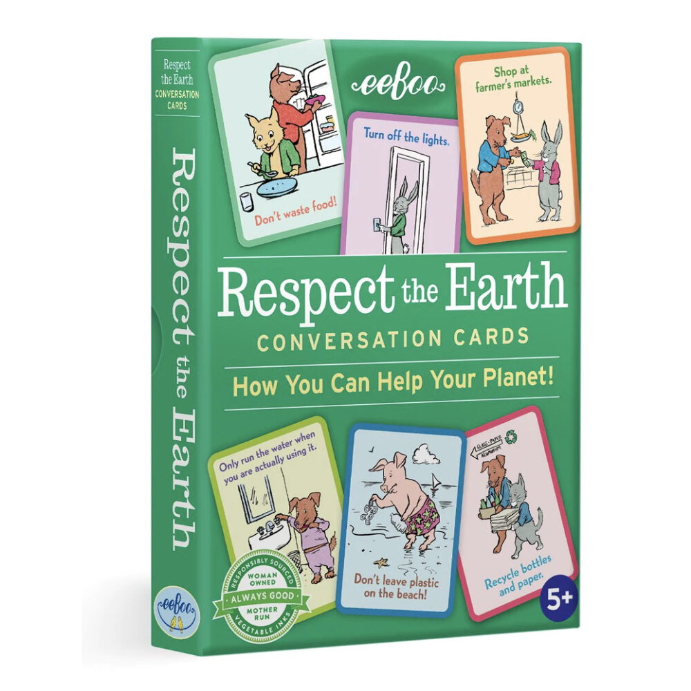 EeBoo Respect the Earth Conversation Cards