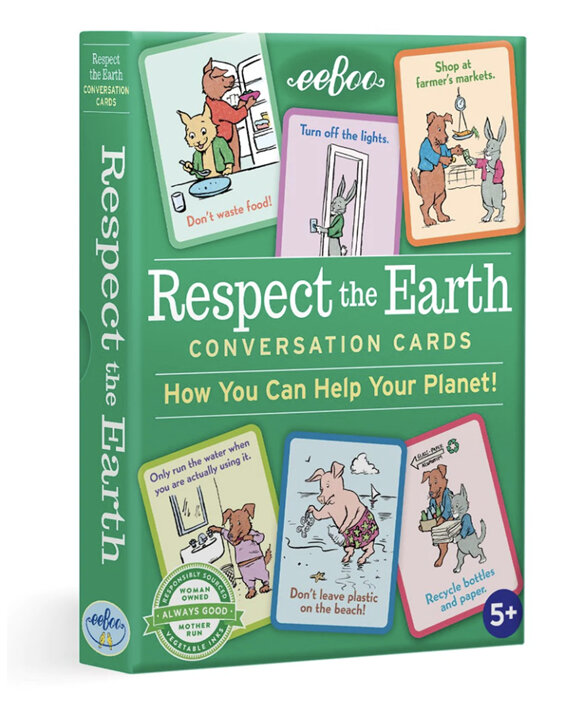 EeBoo Respect the Earth Conversation Cards