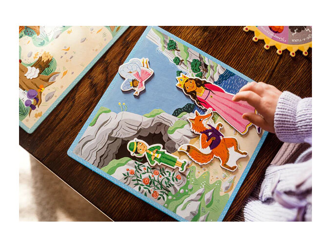 EeBoo Spinner Game Fairytale kids preschool board