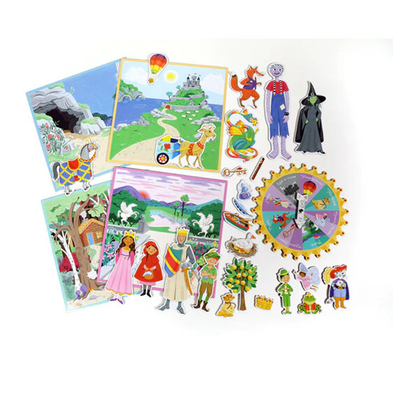 EeBoo Spinner Game Fairytale kids preschool board