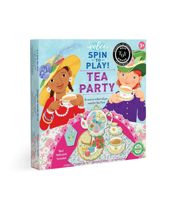 EeBoo Spinner Game Tea Party kids
