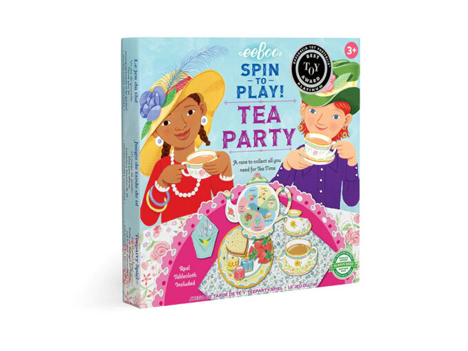 EeBoo Spinner Game Tea Party kids