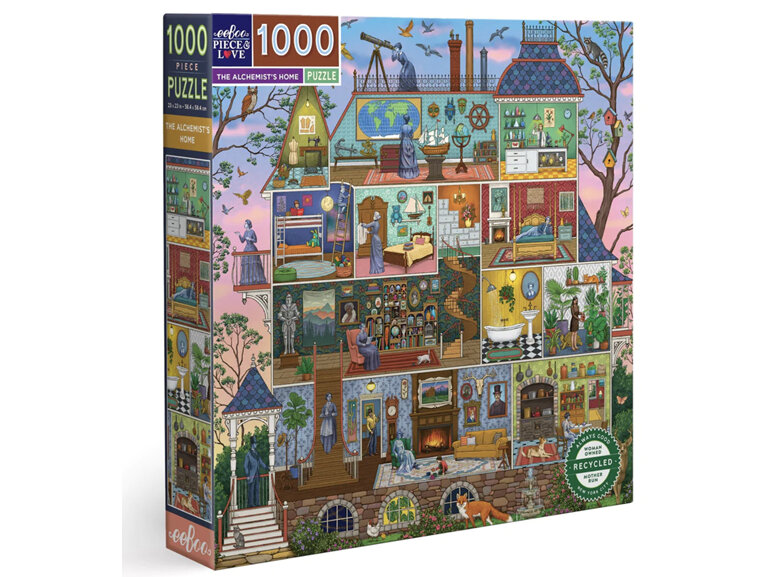 EeBoo The Alchemist's Home 1000 Piece Puzzle