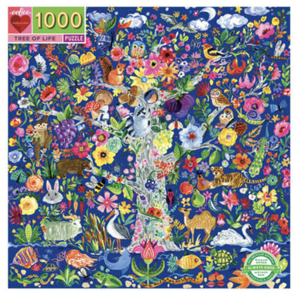 Eeboo Tree of Life 1000 Piece Puzzle
