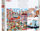 EeBoo Venice Open Market 1000 Piece Puzzle NEW 2023