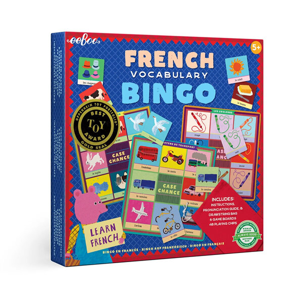 EeBoo Vocabulary Bingo French