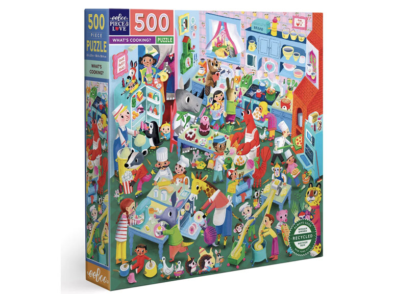 EeBoo What's Cooking? 500 Piece Puzzle